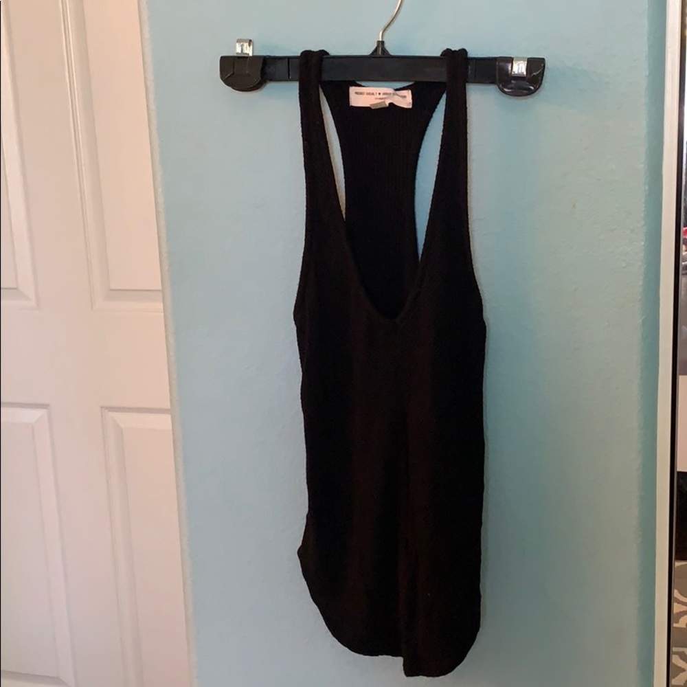 urban outfitters black tank top